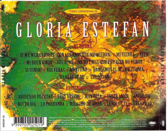 Gloria Estefan : Mi Tierra / Abriendo Puertas (2xCD, Album, RE + Comp)