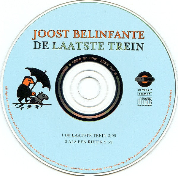Joost Belinfante : De Laatste Trein (CD, Single)
