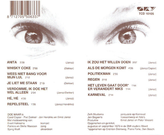 Doe Maar : Doe Maar (CD, Album, RE)