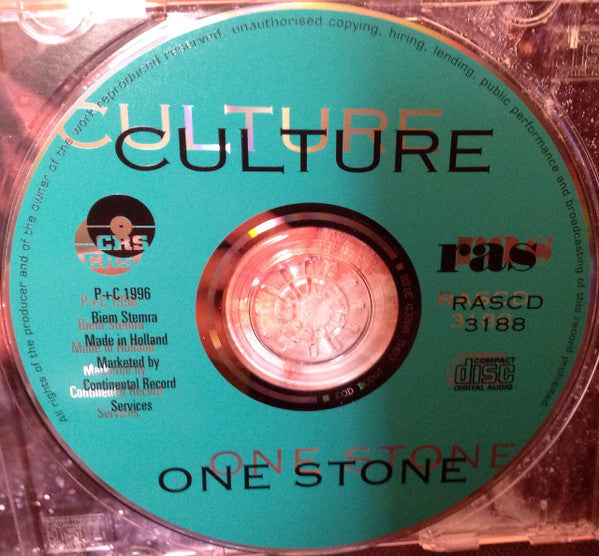 Culture : One Stone (CD, Album)