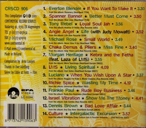 Various : Dread Beat & Riddims Volume 5 (CD, Comp)