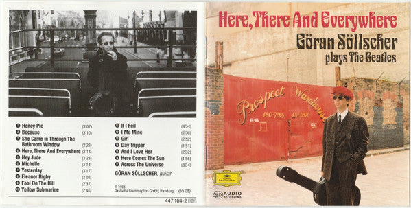 Göran Söllscher : Here, There And Everywhere (Göran Söllscher Plays The Beatles) (CD, Album)