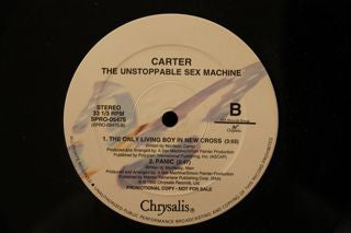 Carter The Unstoppable Sex Machine : The Only Living Boy In New Cross (12", Single, Promo)