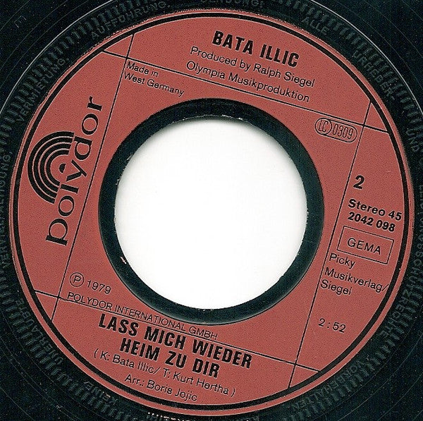 Bata Illic : Oh Kleopatra (7", Single)