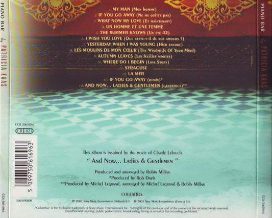Patricia Kaas : Piano Bar (CD, Album, Dig)