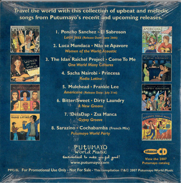Various : 2007 Putumayo Sampler CD (CD, Comp, Enh, Promo, Smplr)