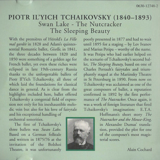 Pyotr Ilyich Tchaikovsky : Ballets From The Bolshoi (CD, Comp)