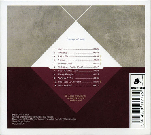 Racoon (4) : Liverpool Rain (CD, Album + CD + Dlx)