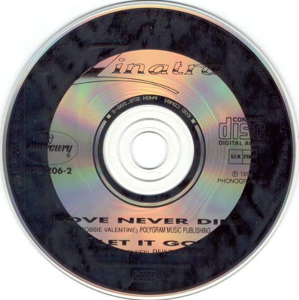 Zinatra : Love Never Dies (CD, Single)