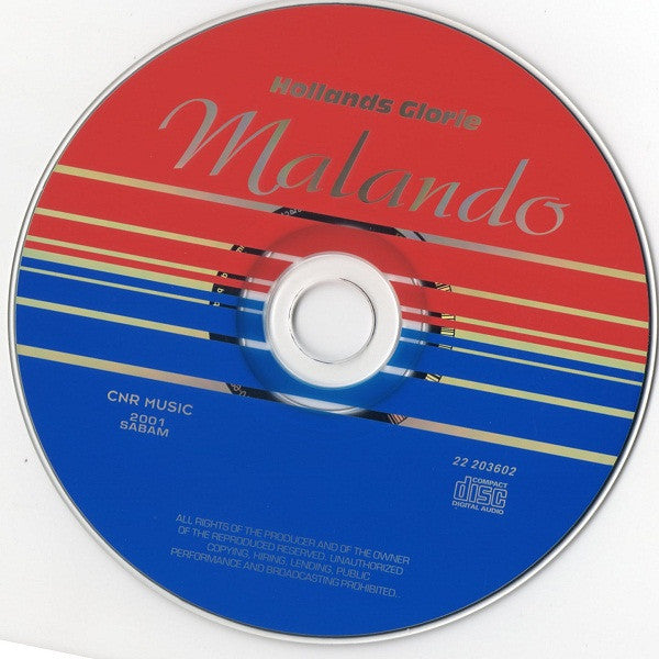 Danny Malando : Malando (CD, Comp)