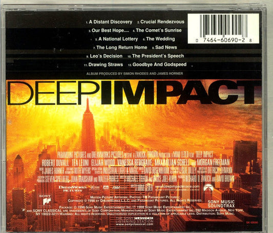 James Horner : Deep Impact (Music From The Motion Picture) (CD, Album)