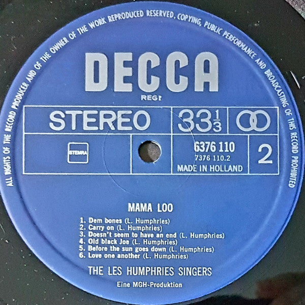 Les Humphries Singers : Mama Loo (LP, Album)