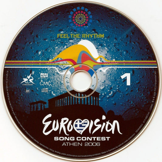 Various : Eurovision Song Contest Athen 2006 - Feel The Rhythm (2xCD, Comp)