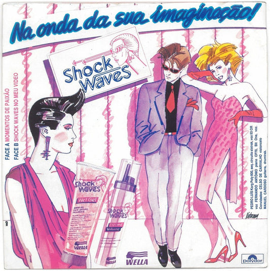 Da Vinci (3) : Shock Waves No Meu Video (7", Single)