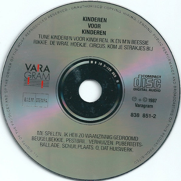 Kinderen voor Kinderen : Kinderen Voor Kinderen (CD, Album, RE)