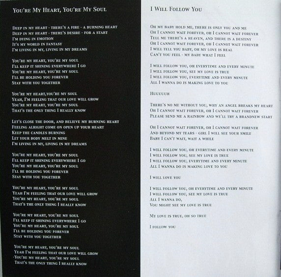 Modern Talking : Back For Good - The 7th Album (CD, Album, 2nd)