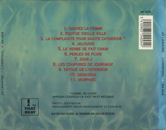 Jo Lemaire : Liverpool (CD, Album)