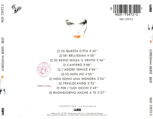 Loredana Bertè : Best (CD, Comp)