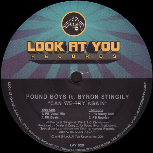 Pound Boys : Can We Try Again (12")