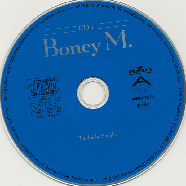 Boney M. : Boney M. (2xCD, Comp, RE)