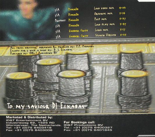 3 Steps Ahead : Hakkûh (CD, Maxi)