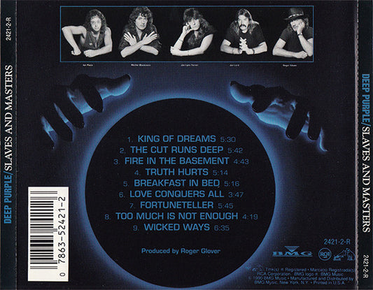 Deep Purple : Slaves And Masters (CD, Album)