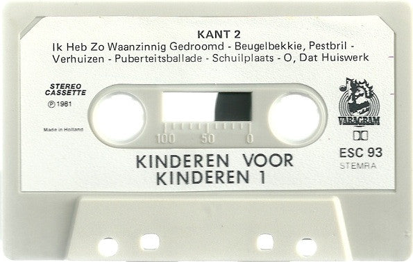 Kinderen voor Kinderen : Kinderen Voor Kinderen (Cass, Album)