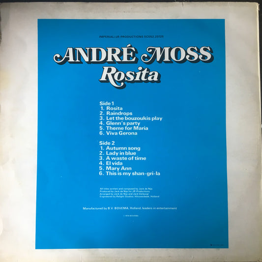 André Moss : Rosita (LP)