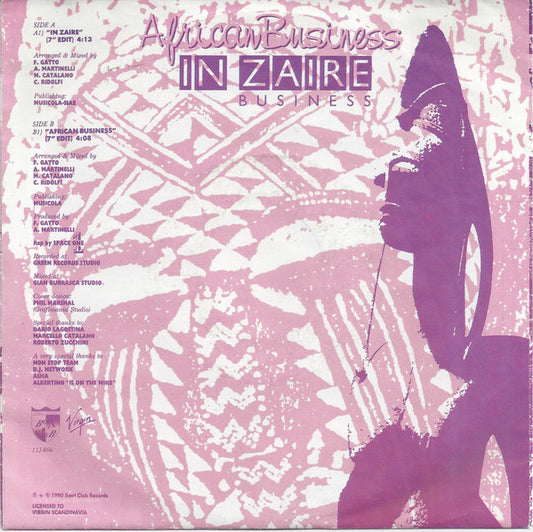 African Business : In Zaire Business (7", Single)