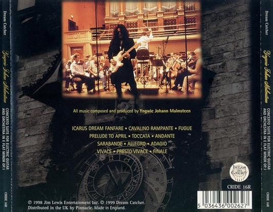 Yngwie Malmsteen : Concerto Suite For Electric Guitar And Orchestra In E Flat Minor Op.1 (CD, Album)