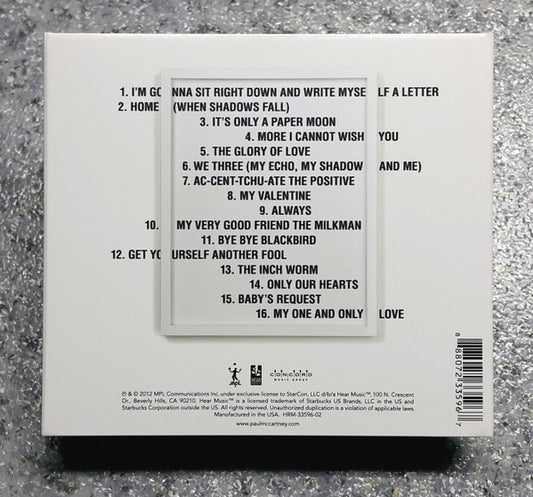 Paul McCartney : Kisses On The Bottom (CD, Album, Ltd)