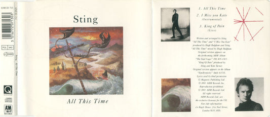 Sting : All This Time (CD, Single, Q-s)