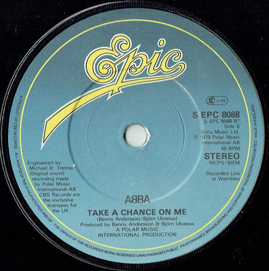 ABBA : I Have A Dream (7", Single)