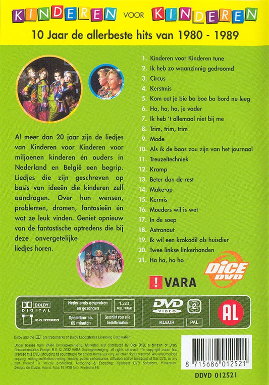 Kinderen voor Kinderen : Ik Heb Zo Waanzinnig Gedroomd (DVD, Comp, PAL)