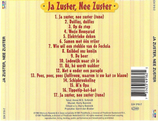 Cast of "Ja Zuster, Nee Zuster" : Ja Zuster, Nee Zuster (CD, Comp)
