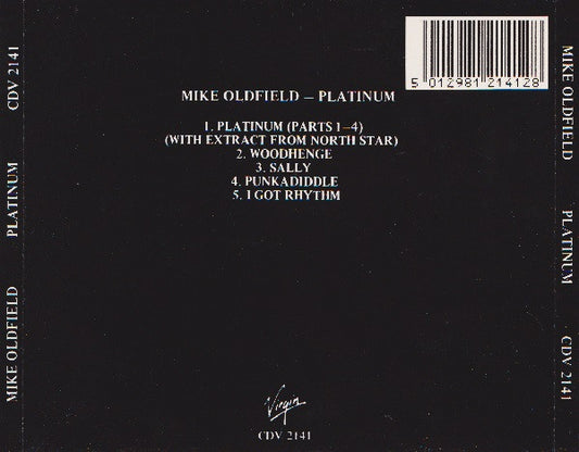 Mike Oldfield : Platinum (CD, Album, RE)