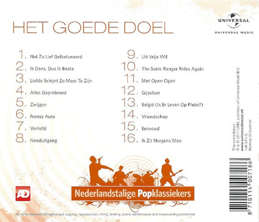 Het Goede Doel : Nederlandstalige Popklassiekers (CD, Comp)