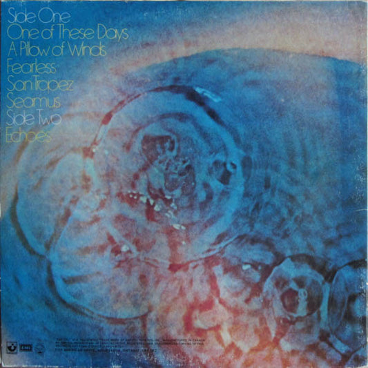Pink Floyd : Meddle (LP, Album, RE)