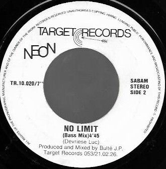 Neon : No Limit (7")