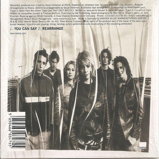 Krezip : You Can Say (CD, Single)