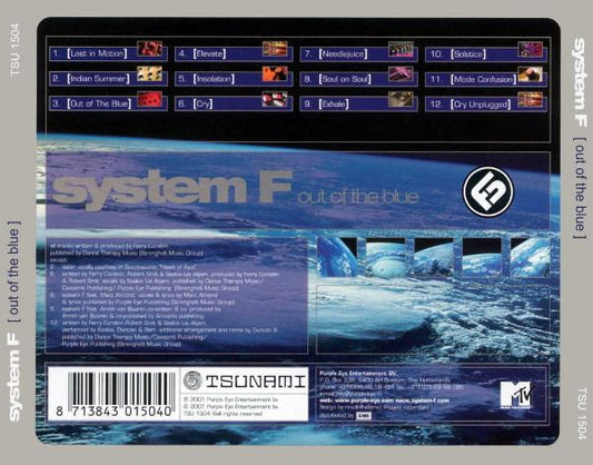 System F : Out Of The Blue (CD, Album)