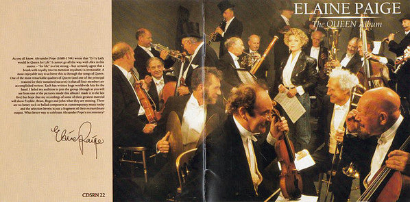 Elaine Paige : The Queen Album (CD, Album)