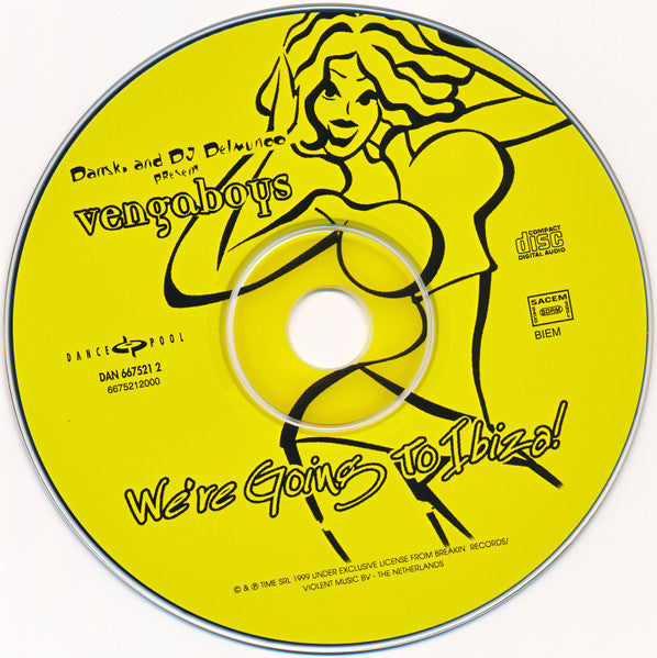 Vengaboys : We're Going To Ibiza! (CD, Maxi)