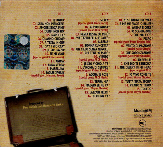 Pino Daniele : Ricomincio Da 30 (3xCD, Comp)