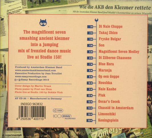 Amsterdam Klezmer Band : Mokum (CD, Album)