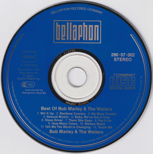 Bob Marley & The Wailers : Best Of Bob Marley & The Wailers (CD, Comp)