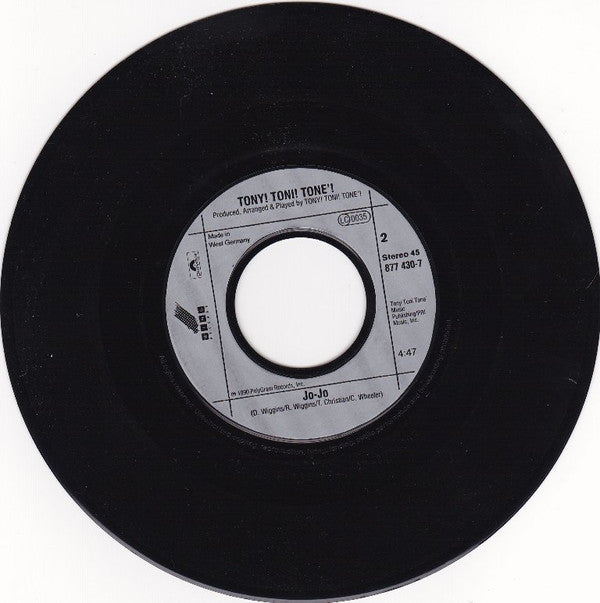 Tony! Toni! Toné! : The Blues (7", Single)