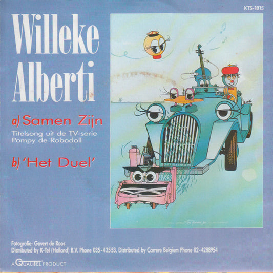 Willeke Alberti : Samen Zijn (Titelsong Uit De TV-Serie: Pompy De Robodoll) (7", Single)