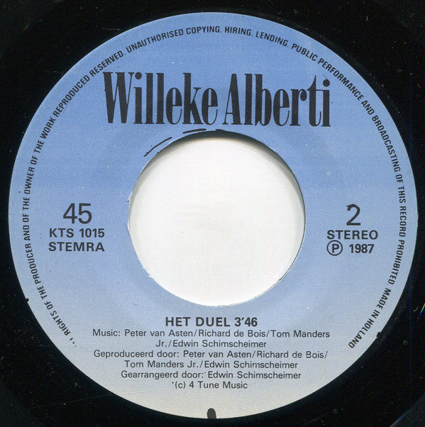 Willeke Alberti : Samen Zijn (Titelsong Uit De TV-Serie: Pompy De Robodoll) (7", Single)