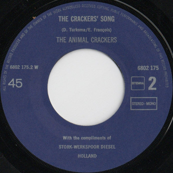 Animal Crackers (3) : The S.W.D. Power Rag (7", Single, Promo)